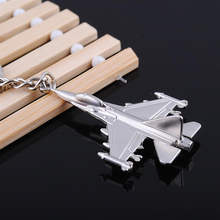 Load image into Gallery viewer, Metal Airplane Keychain