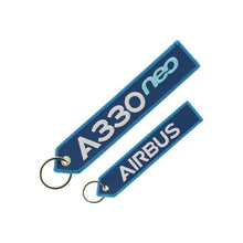 Load image into Gallery viewer, Airbus Remove Before Flight Key Ring