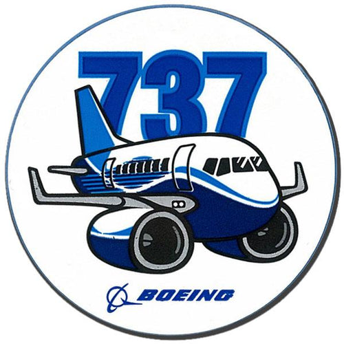 Boeing Pudgy Sticker